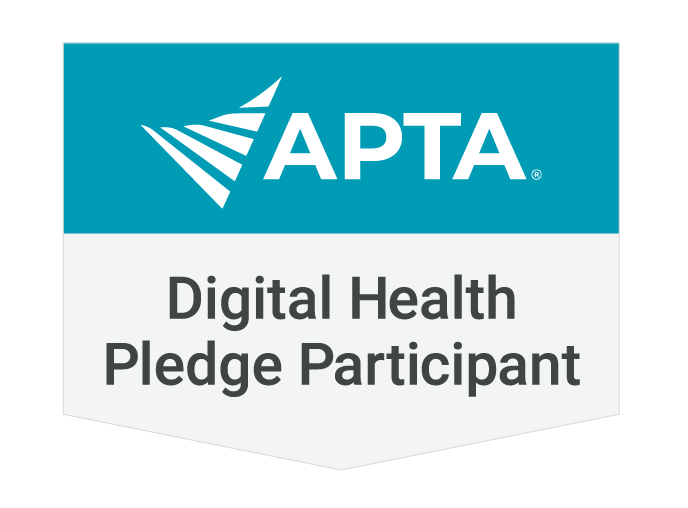 APTA Digital Health Pledge Participant badge